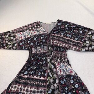 boho maxi dress off shoulder Boho Off-Shoulder Maxi Dress L